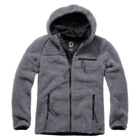 Veste polaire à capuche anthracite - Brandit