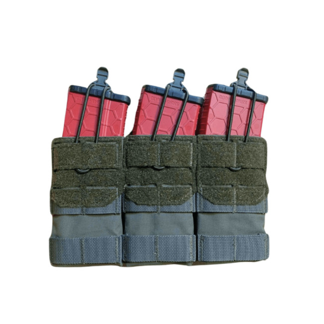 Porta-caricatore triplo 5.56 Castra Praetoria - Ranger Green - Honor
