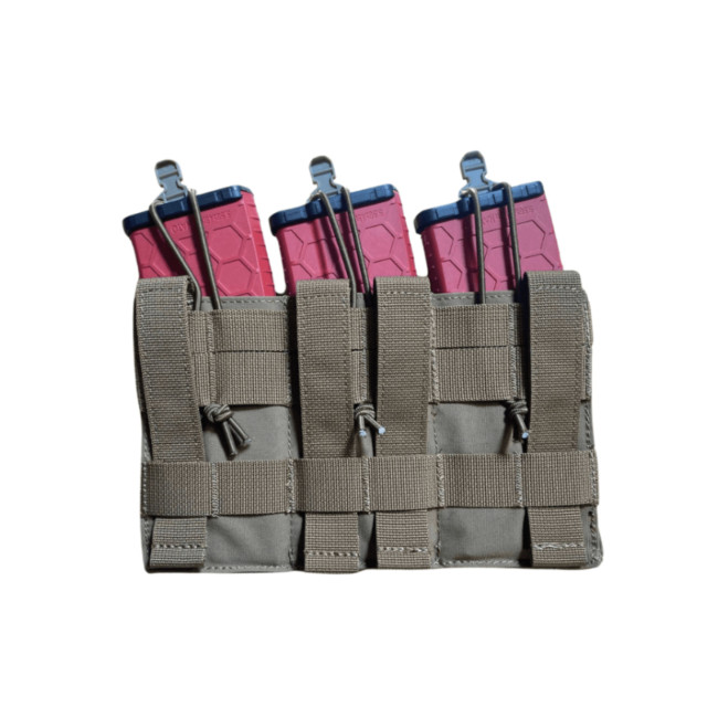 Porte-chargeur triple 5.56 Castra Praetoria - Coyote - Honor