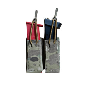 Porta caricatore doppio per pistola 9mm Easy Legio Now - Multicam - Honor