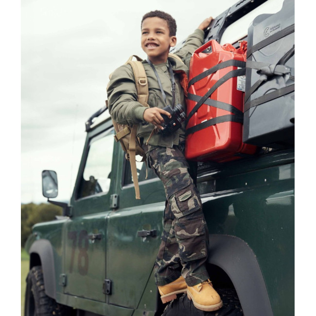 Kinderjacke MA1 oliv - Brandit
