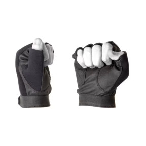 Schiethandschoenen halve vingers Black - Invader Gear