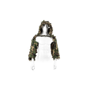 Ghillie Sniper Bolero Blatt Woodland - Invader Gear