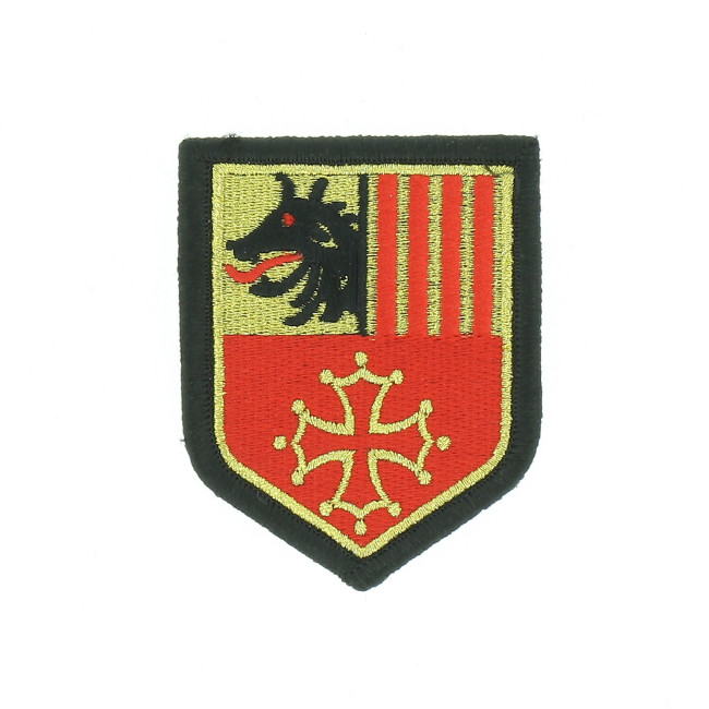 Ecusson Gendarmerie Languedoc Rousillon Brodé Ecusson Gendarmerie Languedoc Rousillon Brodé