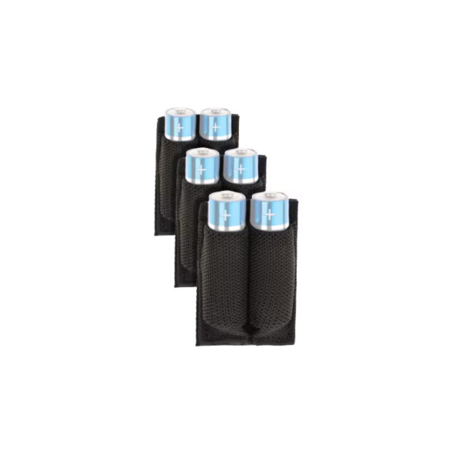 3er-Pack Batteriehalter Black - Invader Gear