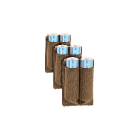 Lot de 3 porte-batterie Coyote - Invader Gear