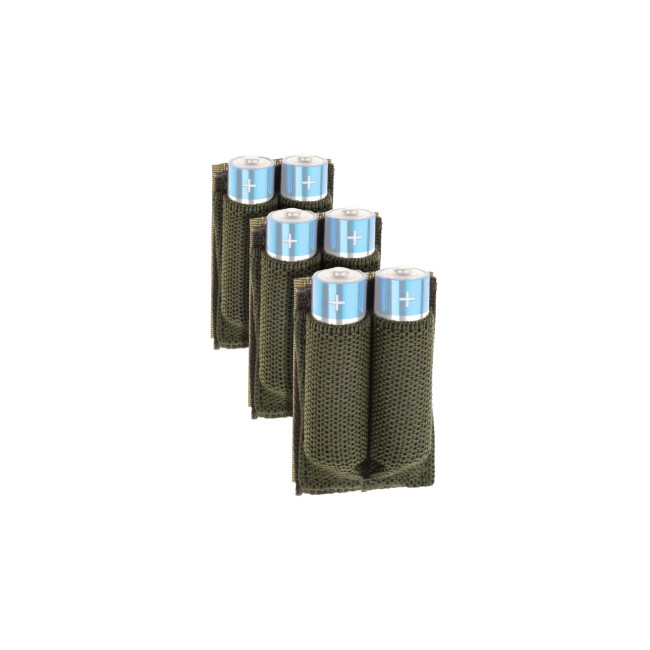 Lot de 3 porte-batterie OD - Invader Gear