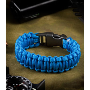 Paracord Armband UN Blau - Invader Gear