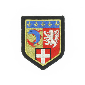 Ecusson Gendarmerie Région Rhone Alpes Brodé