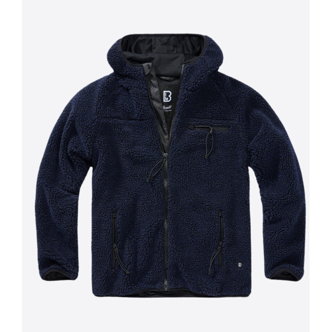 Veste polaire à capuche marine - Brandit