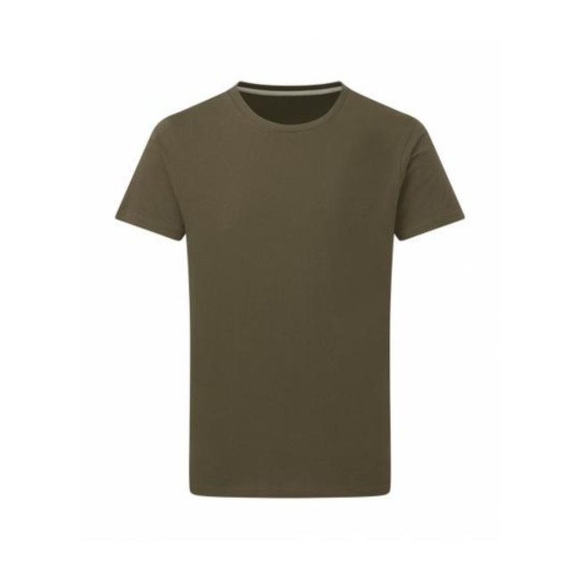 T-shirt Perfect Print Tagless Green Military - SG