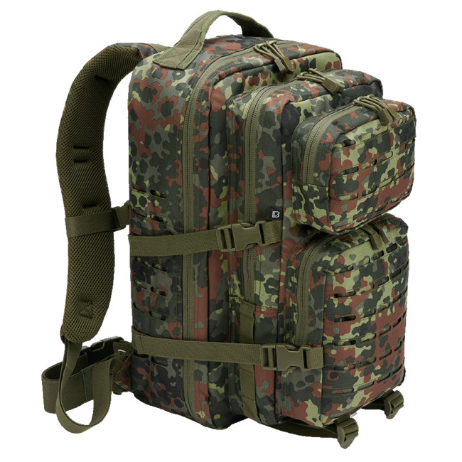 US Cooper Lasercut Rucksack 40L Flecktarn - Brandit