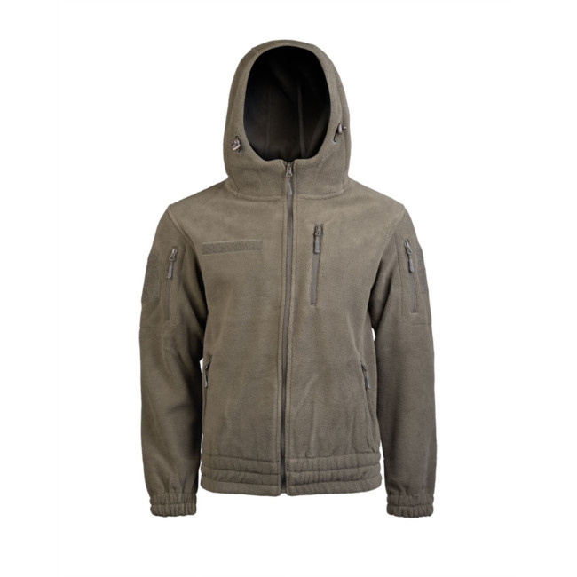 Fleecejacke Gen II. mit Kapuze ranger green - Miltec