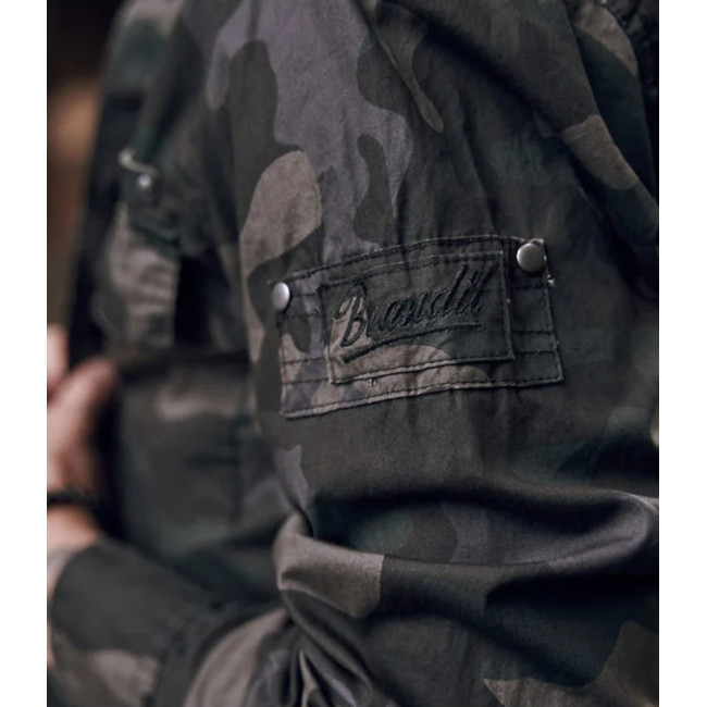 Chemise Slimfit Cintrée darkcamo - Brandit