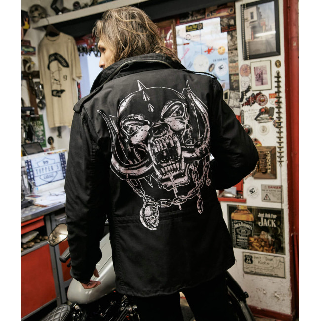 Motorhead M65 Jacke schwarz - Brandit