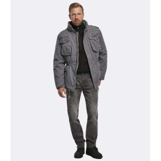 Veste militaire M65 Giant gris charbon - Brandit