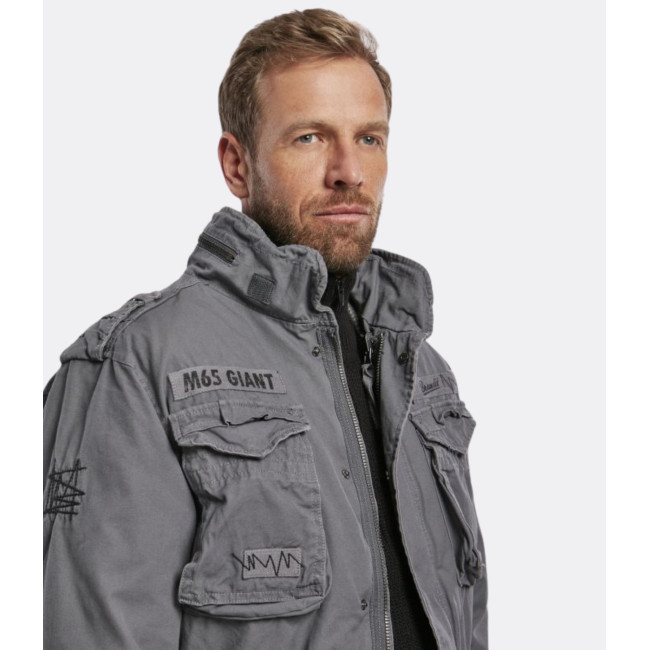 Militärjacke M65 Giant anthrazitgrau - Brandit