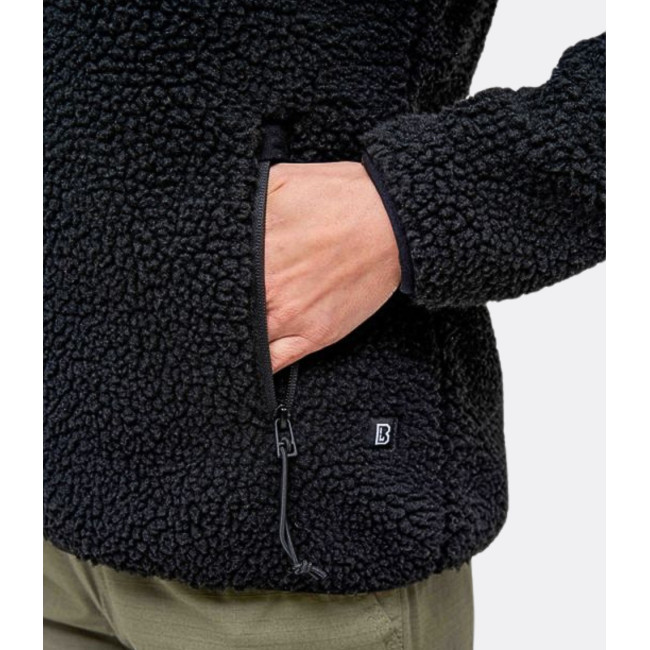 Veste femme polaire à capuche noir - Brandit