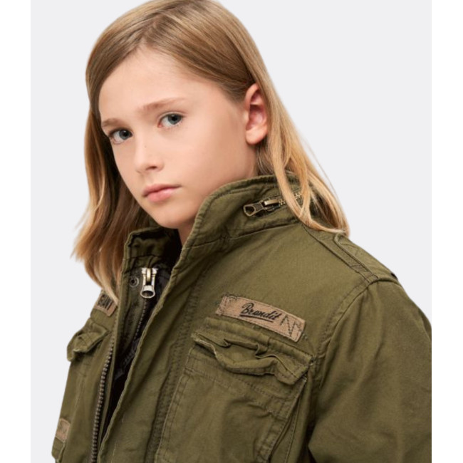 Kinder vest M65 Giant olijf - Brandit
