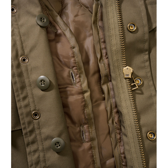 Kinder-Klassikjacke M65 olivgrün - Brandit