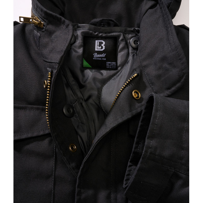 Veste enfant classique M65 noir - Brandit