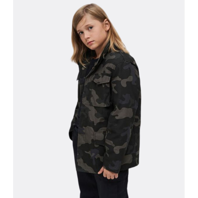 Klasyczna kurtka dziecięca M65 darkcamo - Brandit