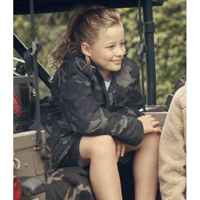 Kinder Klassische M65 Jacke darkcamo - Brandit