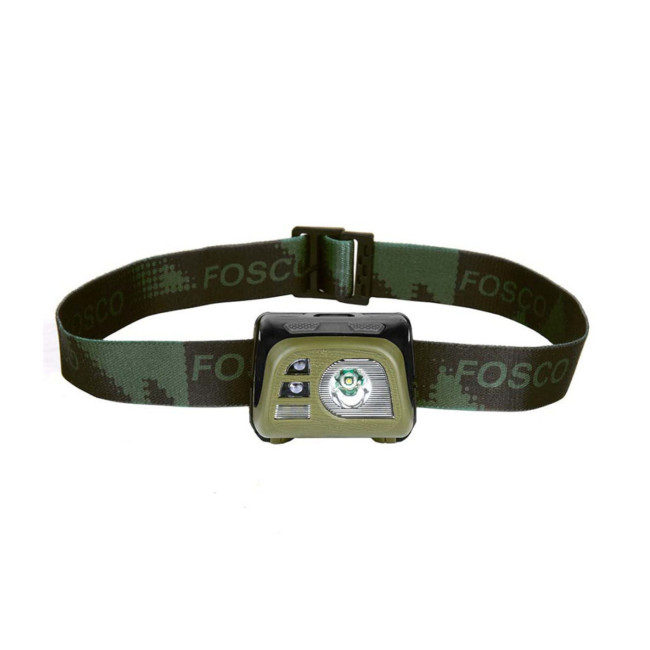 Lanterna frontal tática - Verde - Fosco Industries
