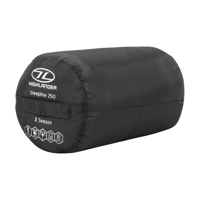 Sac de couchage Sleepline - Gris Charbon - Highlander