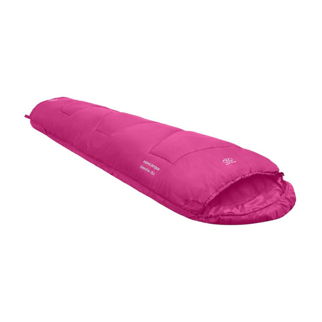 Śpiwór mumia Sleepline 250 Różowy - Highlander