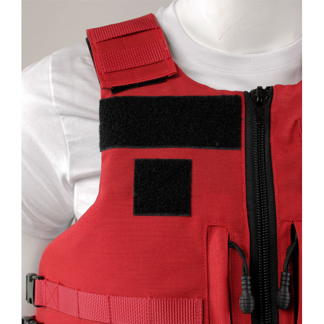 Gilet pare-balles Full Tactical IIIA Security Rouge - Le Protecteur