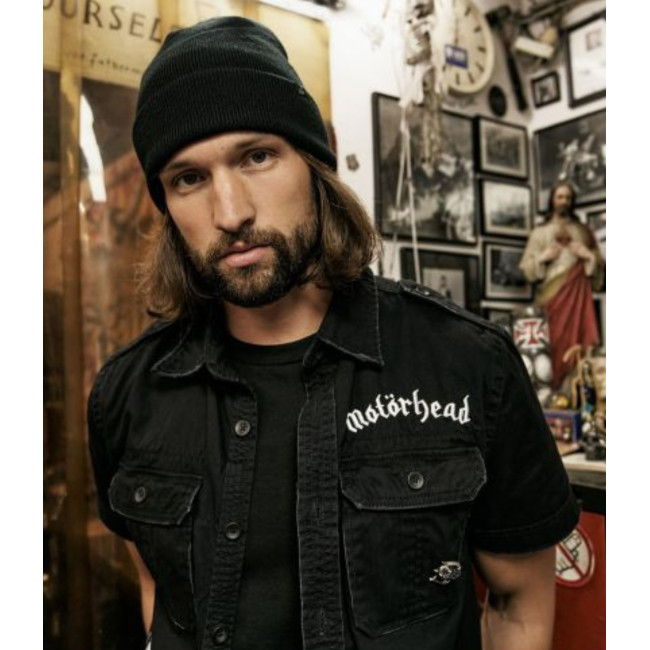 Vintage Motorhead Hemd schwarz Kurzarm - Brandit