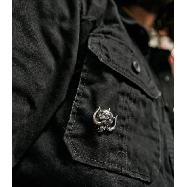 Vintage Motorhead Hemd schwarz - Brandit