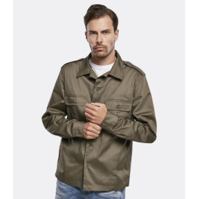 Chemise US manches longues olive - Brandit