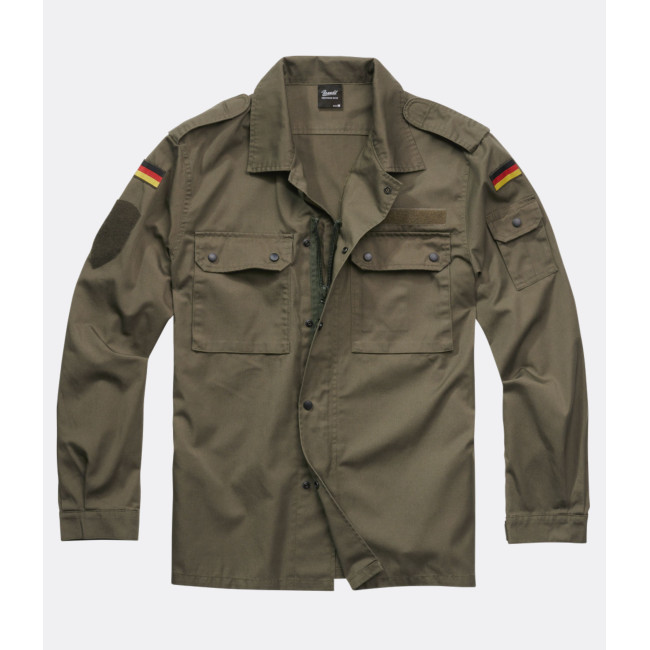 Chemise militaire BW olive - Brandit