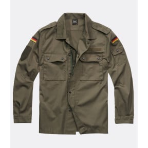 Chemise militaire BW olive - Brandit