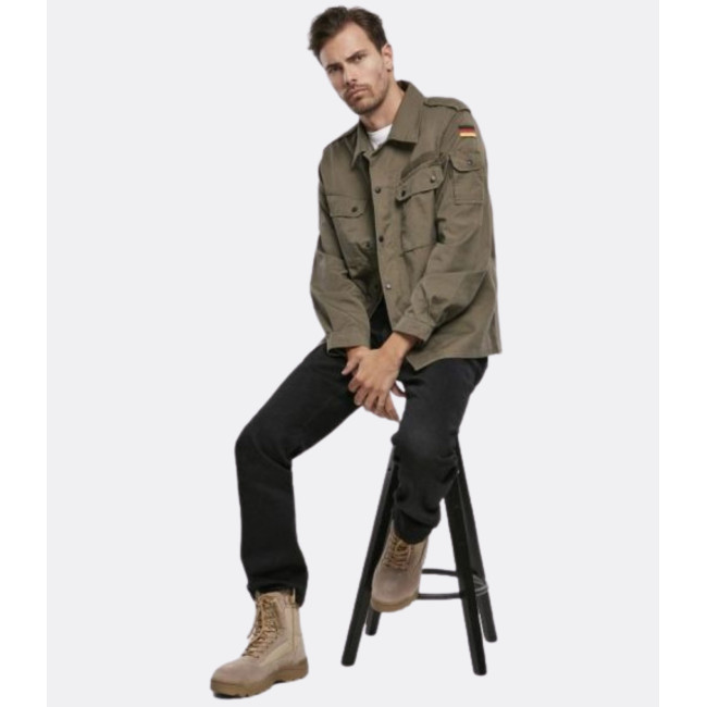 Chemise militaire BW olive - Brandit