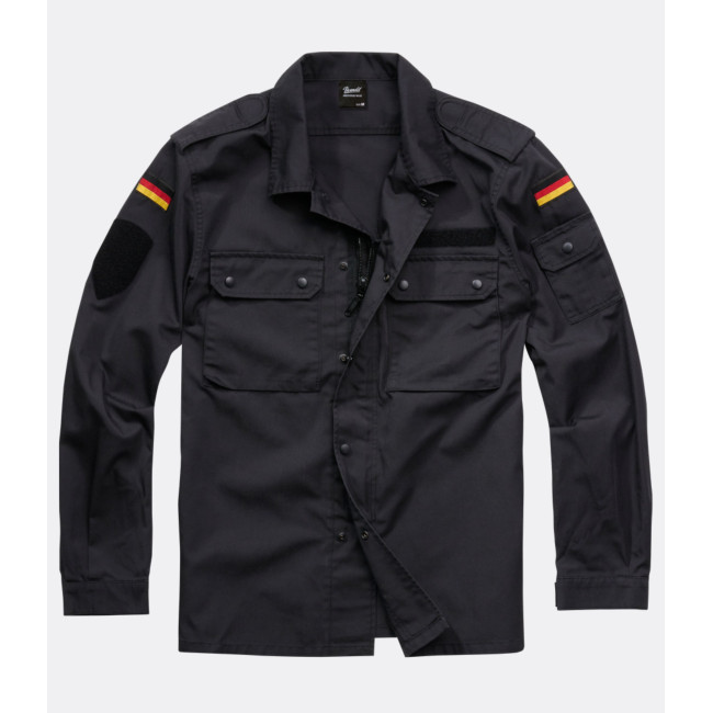 Militair BW hemd zwart - Brandit