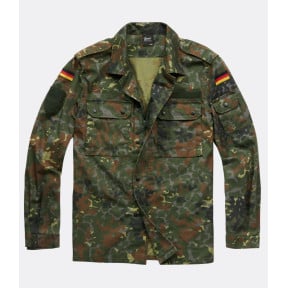 Militärhemd BW Flecktarn - Brandit