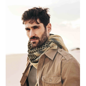 Szalik shemag khaki/czarny - Brandit