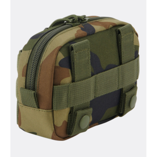 Compacte MOLLE woodland tas - Brandit