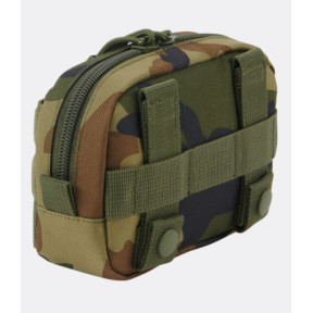 Pochette compacte MOLLE woodland - Brandit
