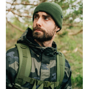 Czapka z drobnym splotem Watch Cap olive - Brandit