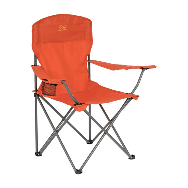 Campingstoel Edinburgh - Oranje - Highlander