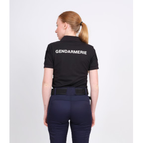 Polo Femme GD Cooldry + Velcros Noir -Patrol Equipement