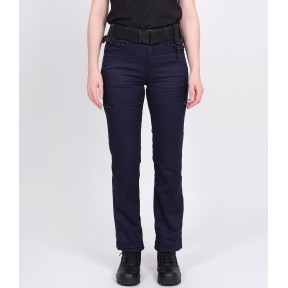 Matte interventiebroek met elastaan voor dames DELTA - Marine - Force Series