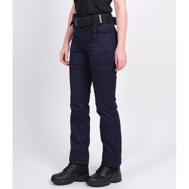 Damen Einsatzhose mit Elasthan marineblau matt delta - force series