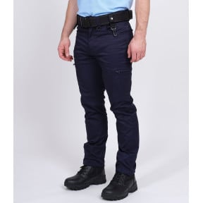 Pantalon d'intervention élasthanne marine mat alpha - force series