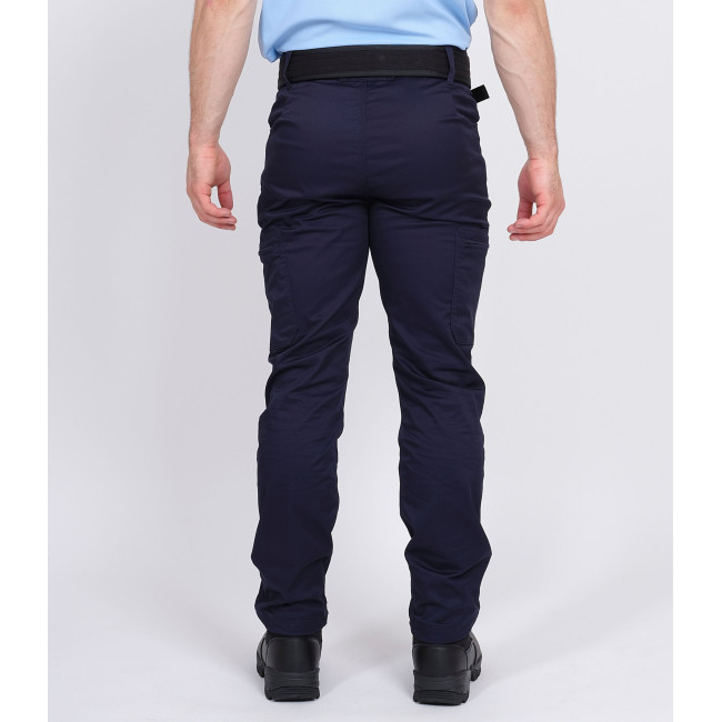 Spodnie interwencyjne elastan granatowe matowe alpha - force series