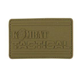 Naszywka PVC - Coyote - Kombat Tactical